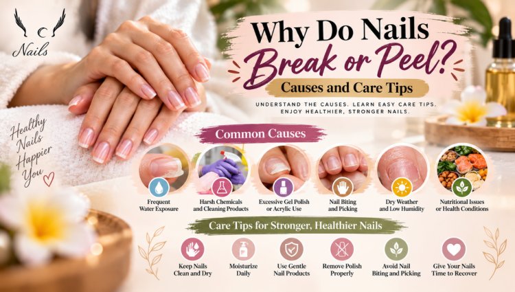 Why Do Nails Break or Peel? Causes and Care Tips